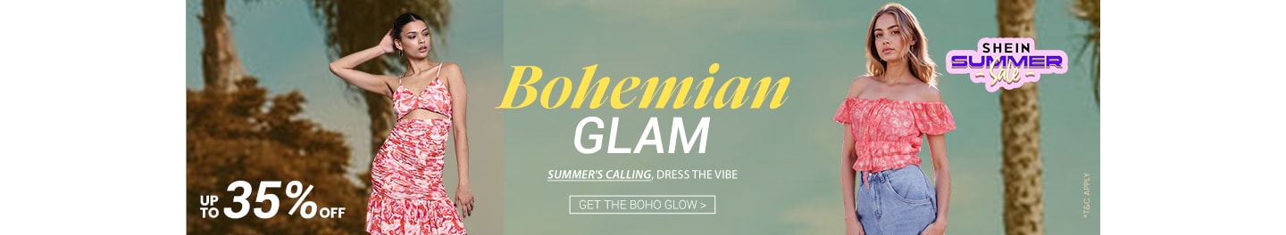 Women's Boho Styles Up to 35% Off