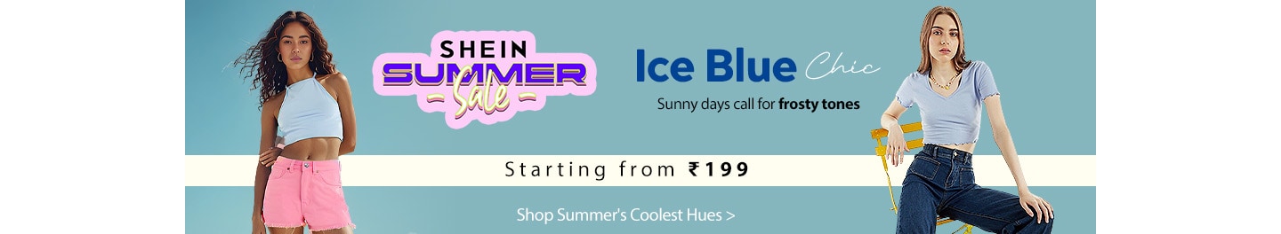 Ice Blue Styles for Women Starting at Rs 199