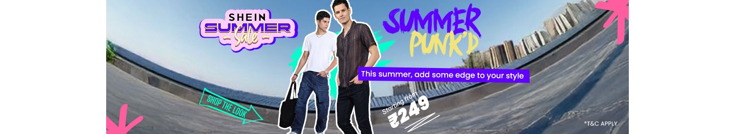 Men's Punk Styles Starting at Rs 249