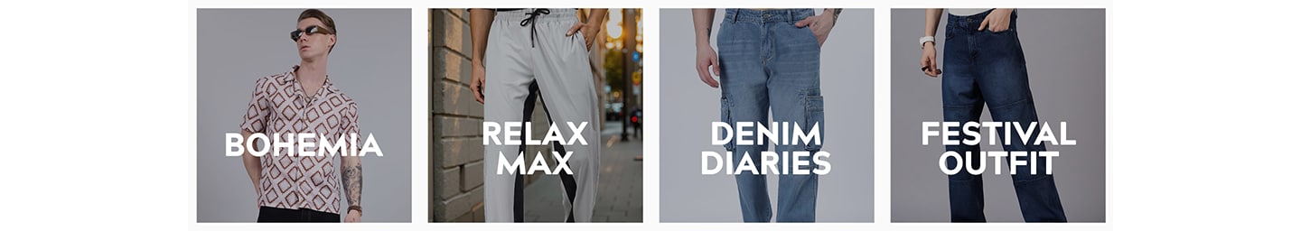 Men's Denim Fits - Straight, Shades of Blue, Double Denim & Washed Jeans