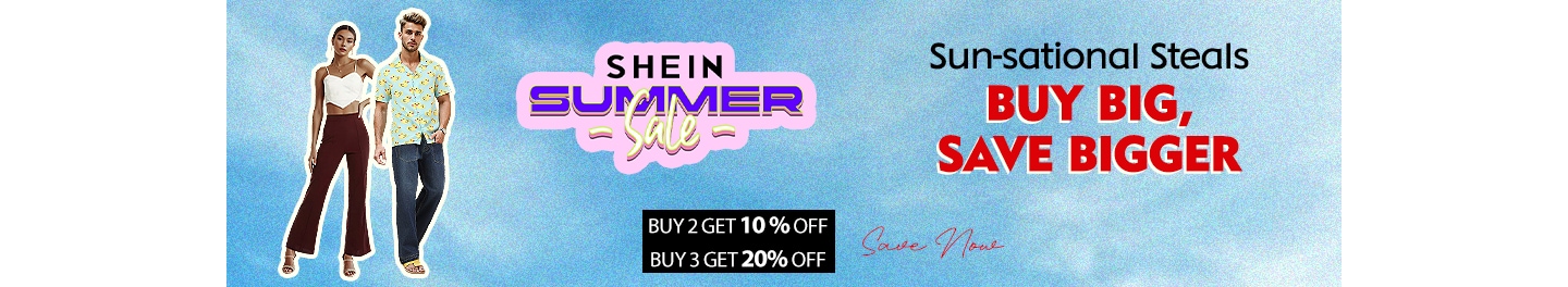 Buy 2 get 10% off Buy 3 get 20% off Sitewide!