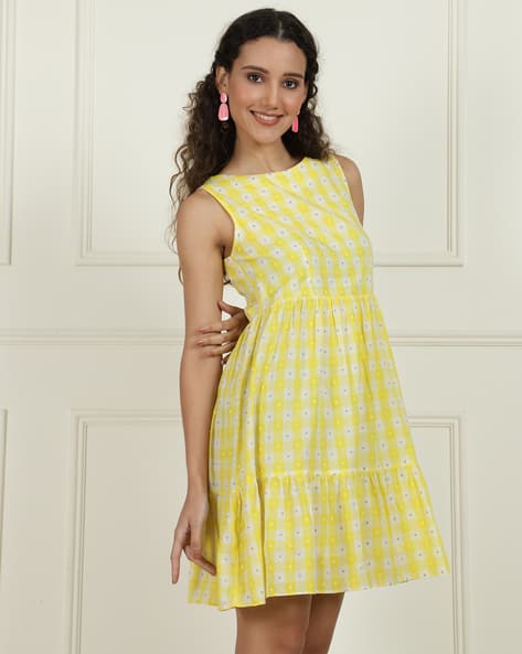 women plaid dresses New England House Flannel Dress  Kiel James Patrick