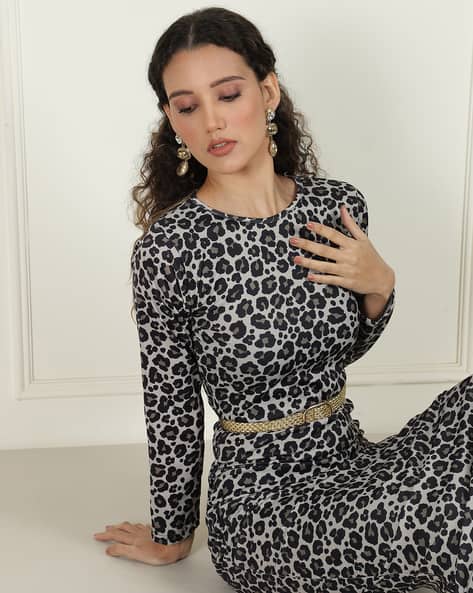 Buy Grey Dresses for Women by Shein Online