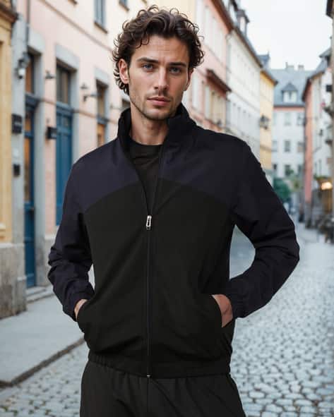 Buy Navy Jackets Coats for Men by Shein Online