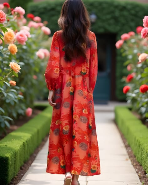 Buy Red Dresses for Women by Shein Online