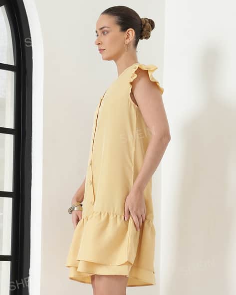 Buy Tan Dresses for Women by Shein Online