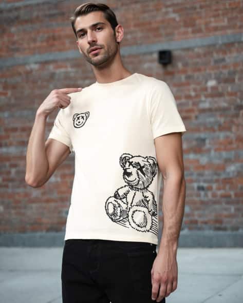 Shein Front Placement Graphic Print Short Sleeve Tshirt