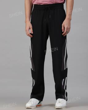 Shein Full Length Elasticated Drawstring Waist Track Pants-picture-39