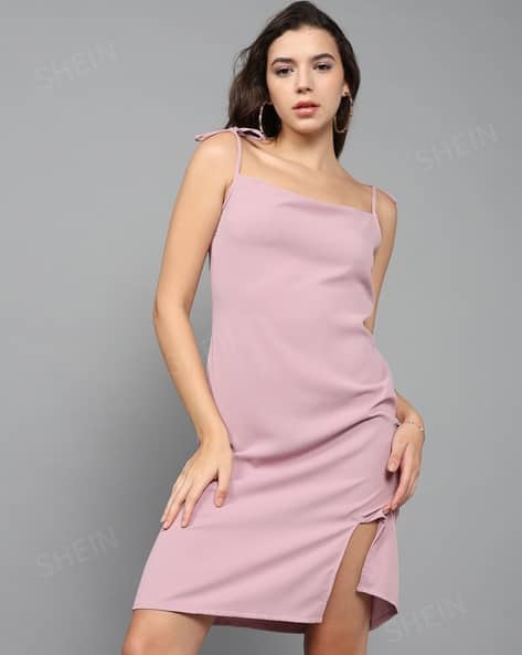 Buy Light Pink Dresses for Women by Shein Online | sheinindia.in
