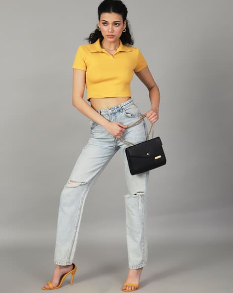 【ULLALA】Danie Short Sleeve Women's Fair Yellow Ulla Johnson // Top & Shorts Set – VSP Consignment