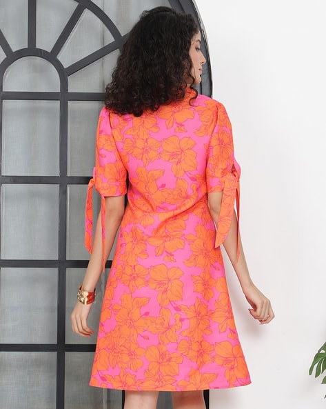Buy Orange Dresses for Women by Shein Online | sheinindia.in