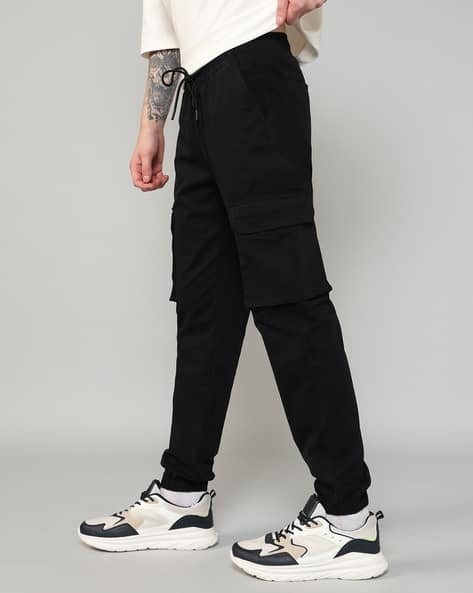 Buy Black Trousers \u0026 Pants for Men by Shein Online | sheinindia.in