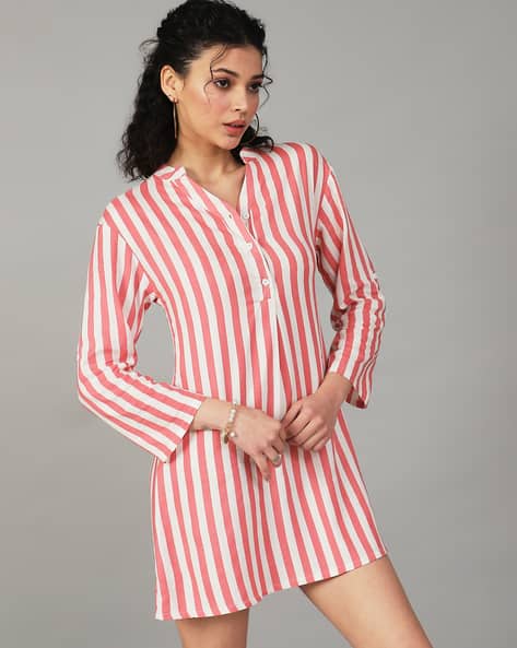 Buy Peach Dresses for Women by Shein Online