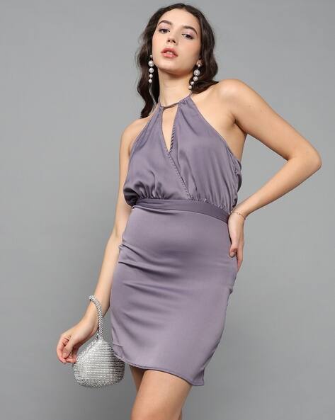 Buy Purple Dresses for Women by Shein Online | sheinindia.in
