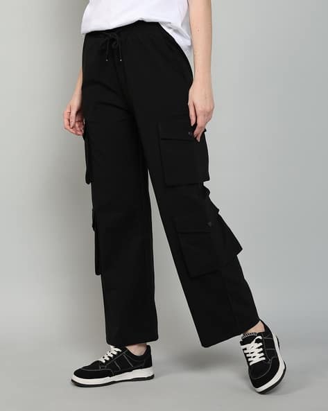 そんちょー Buy Black Trousers & Pants for Women by Shein Online