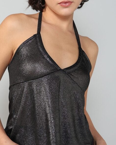 Buy Black Tops for Women by Shein Online
