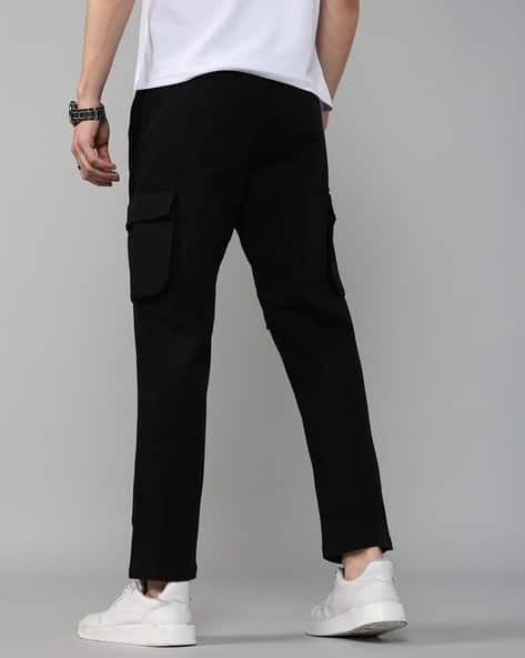 Buy Black Trousers Pants for Men by Shein Online