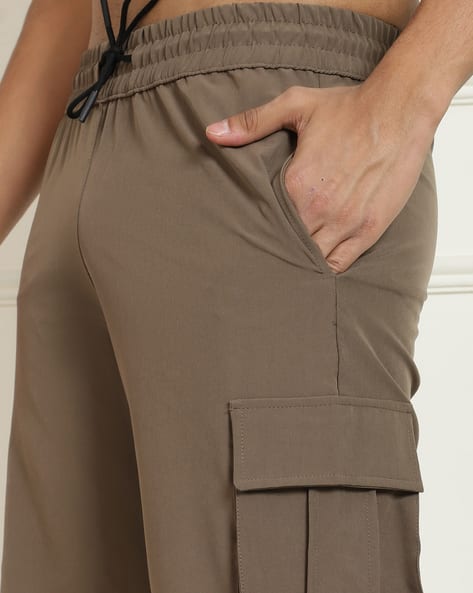 Buy Khaki Shorts 3/4ths for Men by Shein Online