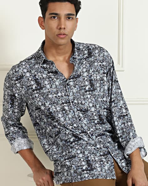 Buy Blue Shirts for Men by Shein Online