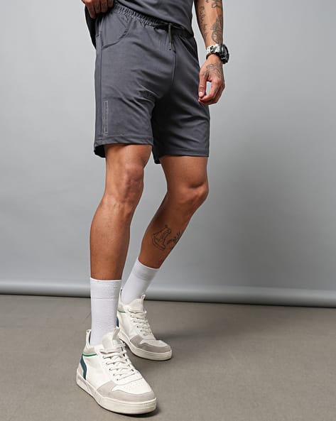 Buy grey Shorts 3/4ths for Men by Shein Online