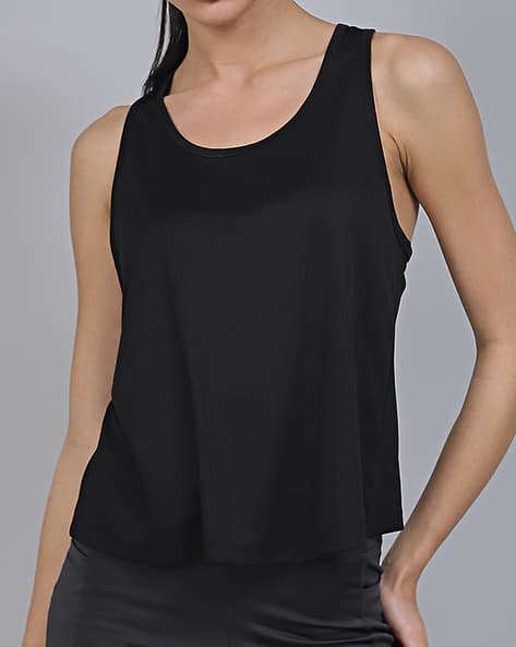 Buy Black Tops for Women by Shein Online