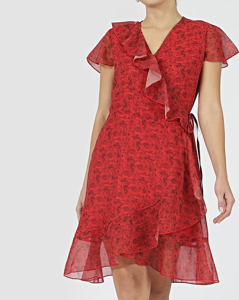 chinese dress ladies Red SHEIN MOD Women'S Asymmetric Hem Spaghetti Strap Summer Dress With –  WISI-Oi