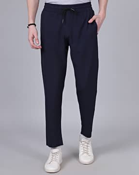 Shein Shein Men Activewear Ankle Length Straight Track Pants With Pockets