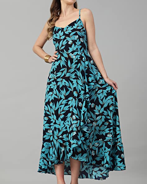 shein navy blue dress Shein Navy Dress – Young and Channing main image 1