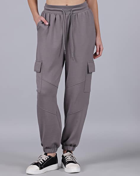 Buy Grey Track Pants for Women by Shein Online
