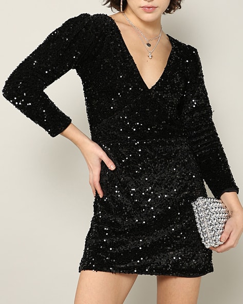 Buy black Dresses for Women by Shein Online | sheinindia.in