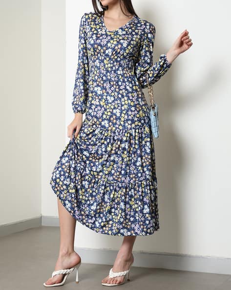 Buy Green Dresses for Women by Shein Online | Ajio.com