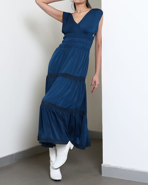 Buy Teal Dresses for Women by Shein Online