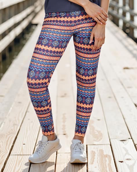 Buy Blue Leggings for Women by Shein Online