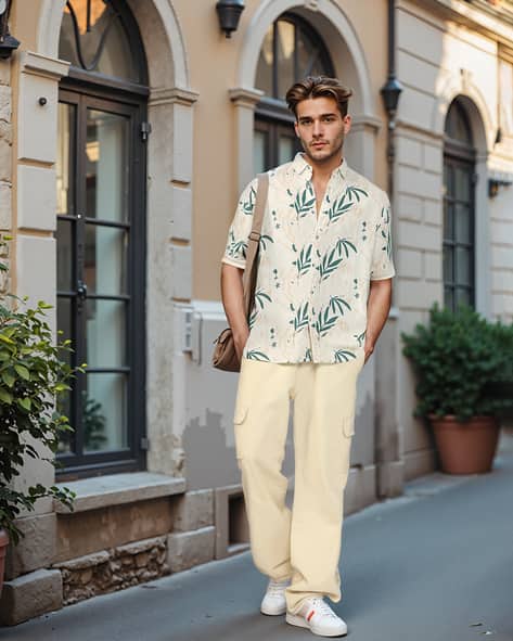 shein men's dress shirts Men Satin | Fashion Men Satin