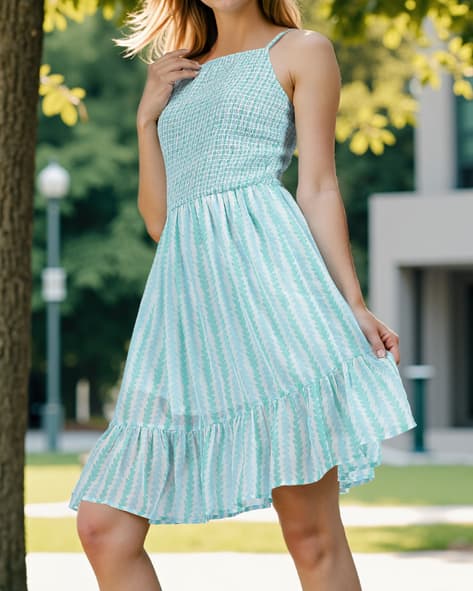 fitted bodycon dresses Floral Print Sweetheart Neck Puff Sleeve Midi Bodycon Dress – SNAZZYHUNT main image 0
