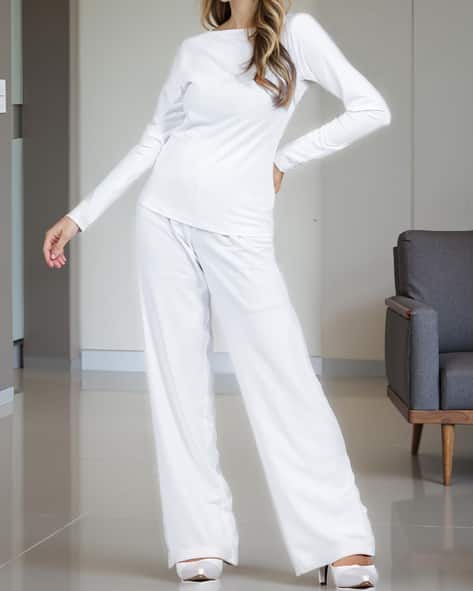 【新品未開封・送料無料】 Co-ord White Buy Sets sheinindia.in | Online Shein by Women for Clothing