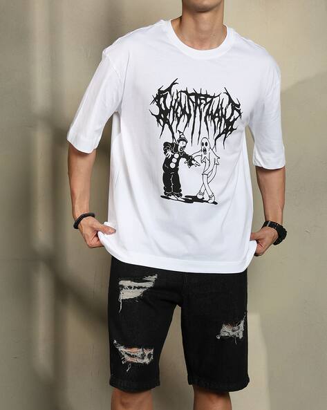 Buy White Tshirts for Men by Shein Online
