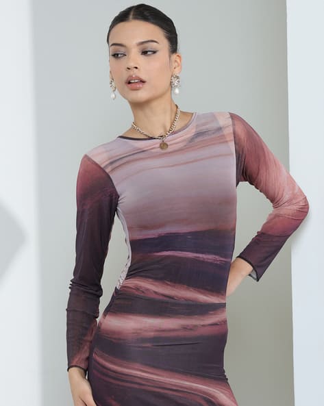 Buy Purple Dresses for Women by Shein Online | sheinindia.in