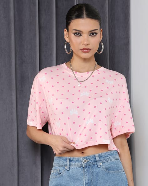 cute loose crop tops