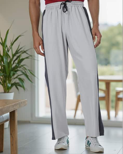Buy Light Grey Track Pants for Men by Shein Online