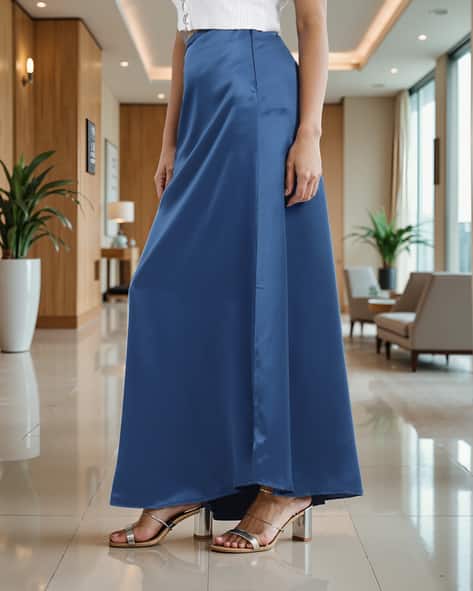 Pleated Skirt Buy Silk Skirts Online Shein Party Maxi Length High