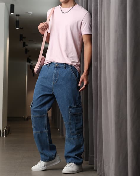 Low Rise Baggy Pants Walmart Bangyeer Women Y2k Low Rise Baggy