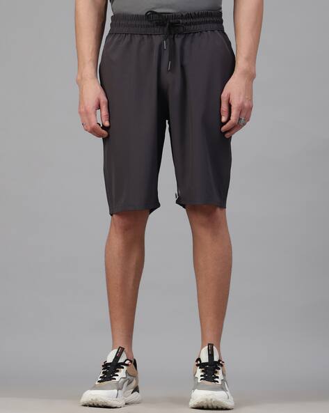 Shein Knee Length Athletic Shorts With Pockets