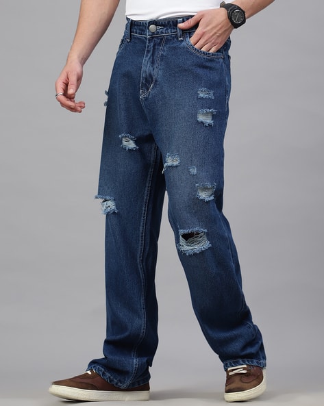 Buy Blue Jeans for Men by Shein Online