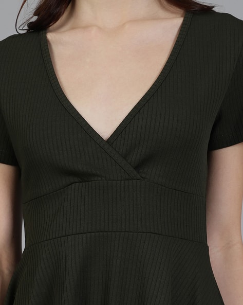 Buy Olive Green Dresses for Women by Shein Online | sheinindia.in