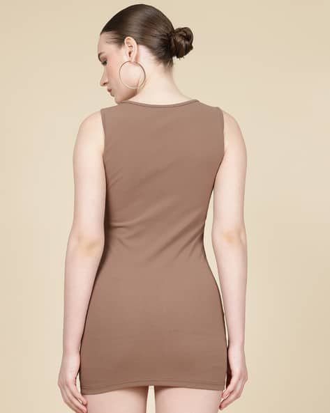 Buy Brown Dresses for Women by Shein Online | sheinindia.in