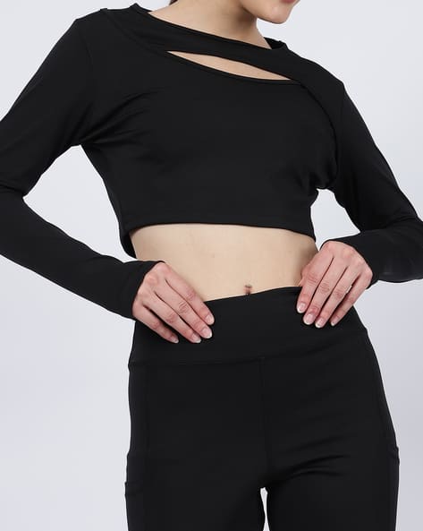 Buy Black Tops for Women by Shein Online