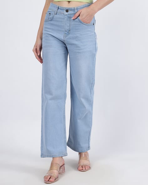 Straight Jeans Jeans For Ladies Myntra H&m Baggy Jeans Myntra
