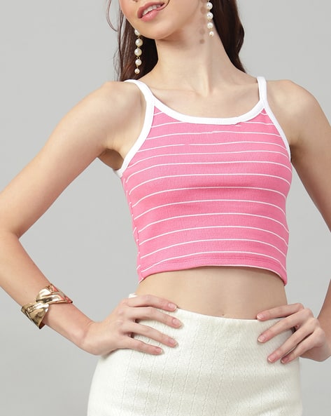 Buy Pink Tops for Women by Shein Online | sheinindia.in