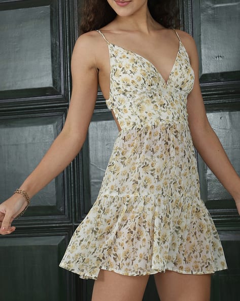 Buy Shein Shein Party Full Sleeve Textu... Online | Ajio.com